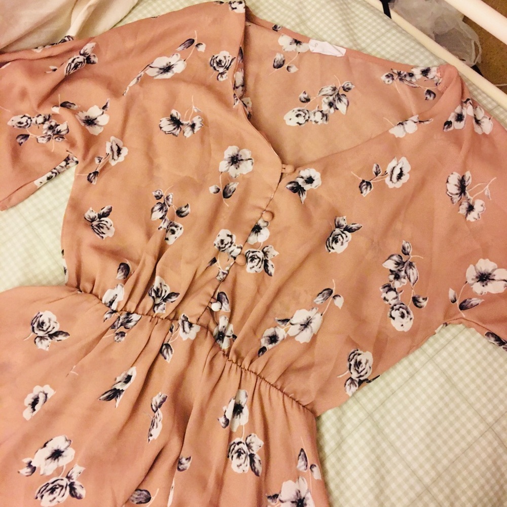 sienna sky button top